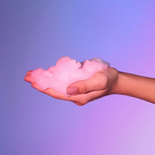 Массажная хрустящая пенка Tickle My Body Cotton Candy с ароматом сладкой ваты - 150 мл. - Love to Love - купить с доставкой в Сергиевом Посаде