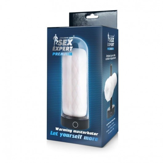 Оригинальный мастурбатор в колбе с нагревом - Sex Expert - в Сергиевом Посаде купить с доставкой