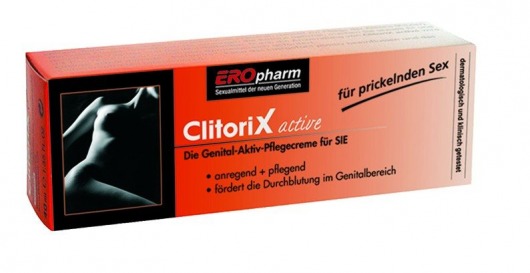 Возбуждающий крем для женщин ClitoriX active - 40 мл. - Joy Division - купить с доставкой в Сергиевом Посаде
