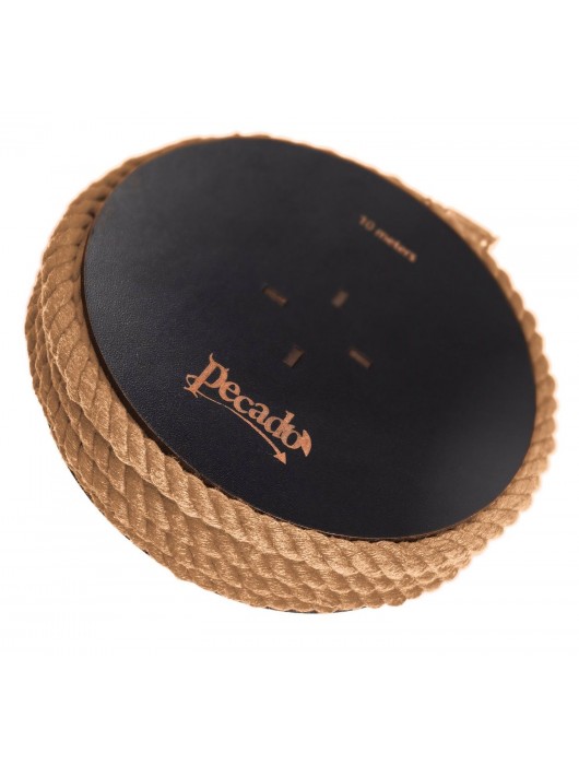 Джутовая веревка для шибари на катушке - 10 м. - Pecado - купить с доставкой в Сергиевом Посаде