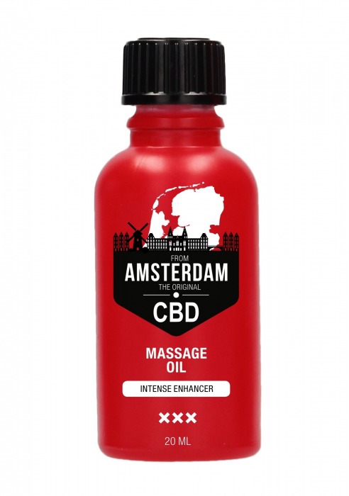 Стимулирующее масло Intense CBD from Amsterdam - 20 мл. - Shots Media BV - купить с доставкой в Сергиевом Посаде