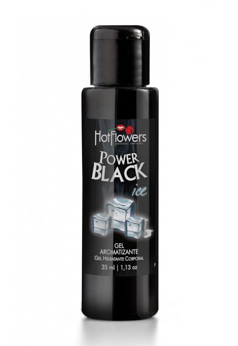 Стимулирующий гель для массажа Power Black - 35 мл. - HotFlowers - купить с доставкой в Сергиевом Посаде