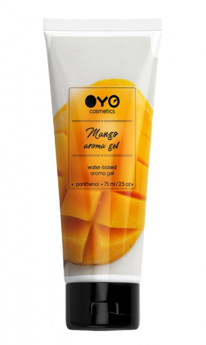 Лубрикант на водной основе OYO Aroma Gel Mango с ароматом манго - 75 мл. - OYO - купить с доставкой в Сергиевом Посаде