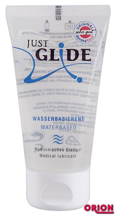 Вагинальная смазка на водной основе JUSTGLIDE - 50 мл. - Orion - купить с доставкой в Сергиевом Посаде