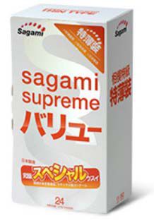 Ультратонкие презервативы Sagami Xtreme SUPERTHIN - 24 шт. - Sagami - купить с доставкой в Сергиевом Посаде