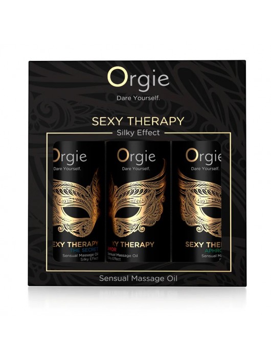 Набор массажных масел Sexy Therapy (3 флакона по 30 мл.) - ORGIE - купить с доставкой в Сергиевом Посаде
