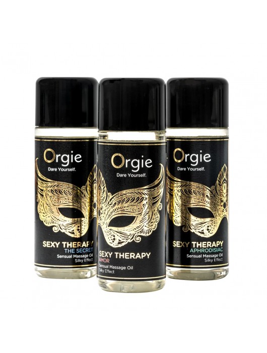 Набор массажных масел Sexy Therapy (3 флакона по 30 мл.) - ORGIE - купить с доставкой в Сергиевом Посаде