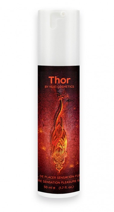 Возбуждающий унисекс гель Thor Fire Gel - 50 мл. - Nuei cosmetics - купить с доставкой в Сергиевом Посаде