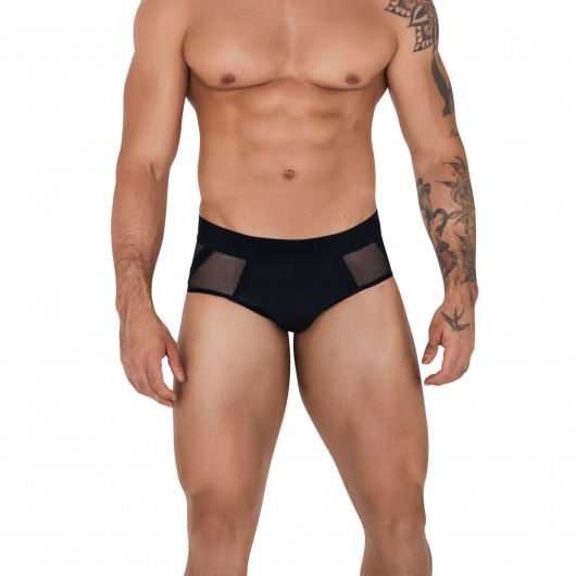 Черные мужские трусы-джоки Caspian Jockstrap - Clever Masculine Underwear купить с доставкой