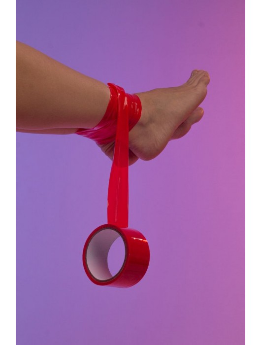 Красная бондажная лента Endorphin - Lola Games - купить с доставкой в Сергиевом Посаде