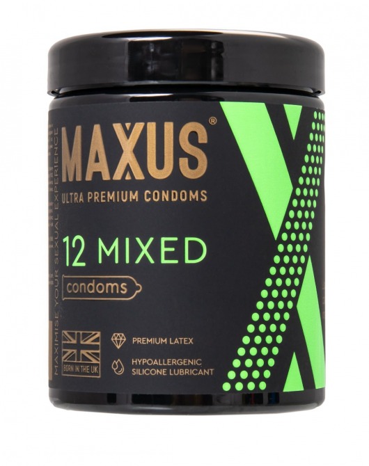 Презервативы MAXUS Mixed - 12 шт. - Maxus - купить с доставкой в Сергиевом Посаде