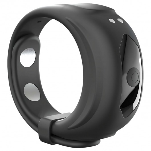 Черное эрекционное виброкольцо Fit Vibe Ring - Dorcel - в Сергиевом Посаде купить с доставкой