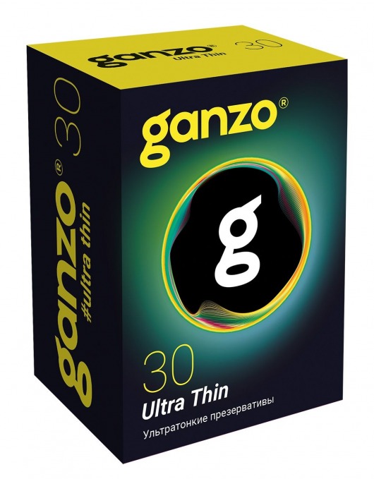 Супертонкие презервативы Ganzo Ultra thin - 30 шт. - Ganzo - купить с доставкой в Сергиевом Посаде