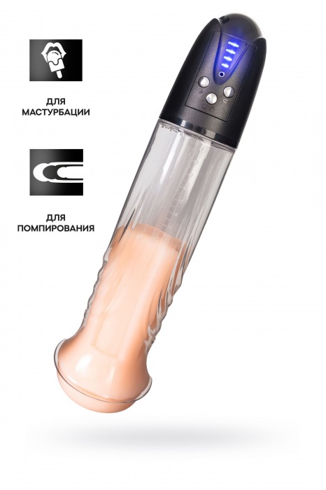 Автоматическая помпа для пениса Thorin - Sexus - в Сергиевом Посаде купить с доставкой