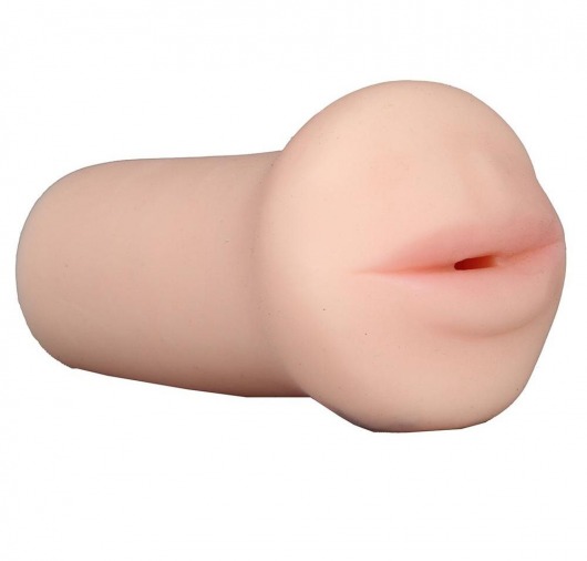 Нежный мастурбатор-ротик REALSTUFF 5INCH MASTURBATOR BJ - Dream Toys - в Сергиевом Посаде купить с доставкой