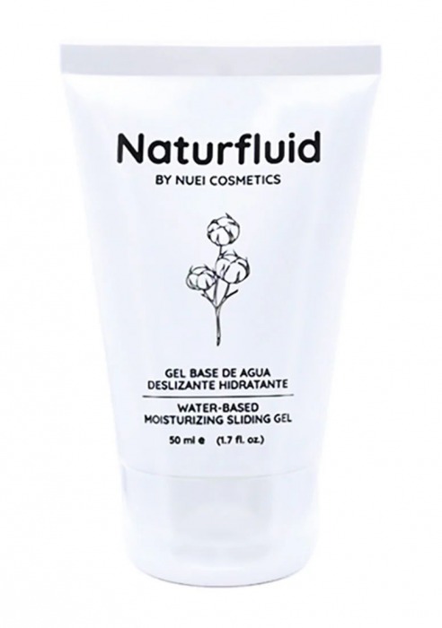 Экстраскользкий лубрикант на водной основе Nuei Naturfluid - 50 мл. - Nuei cosmetics - купить с доставкой в Сергиевом Посаде