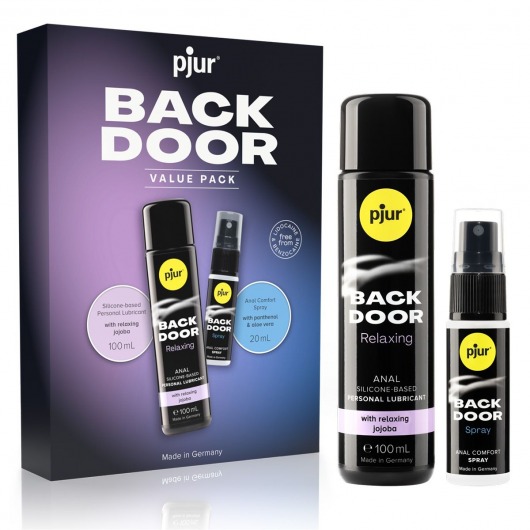 Набор для анального секса pjur Back Door Value Pack - Pjur - купить с доставкой в Сергиевом Посаде