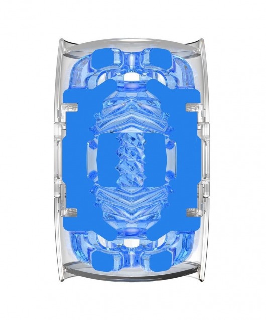 Мастурбатор Fleshlight Quickshot Turbo Blue Ice - Fleshlight - в Сергиевом Посаде купить с доставкой