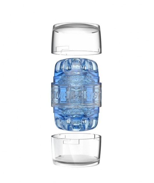 Мастурбатор Fleshlight Quickshot Turbo Blue Ice - Fleshlight - в Сергиевом Посаде купить с доставкой