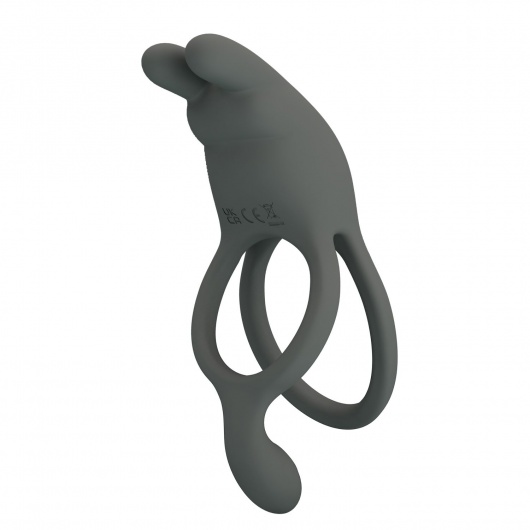 Серое эрекционное виброкольцо Dwayne - Baile - в Сергиевом Посаде купить с доставкой