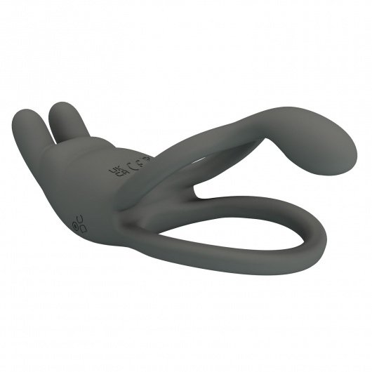 Серое эрекционное виброкольцо Dwayne - Baile - в Сергиевом Посаде купить с доставкой