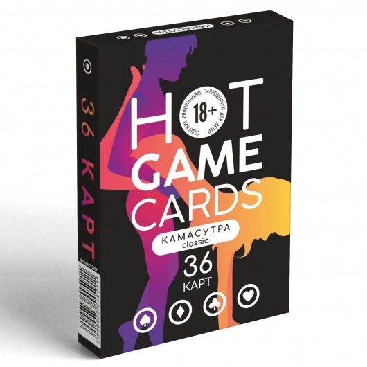 Игральные карты Hot Game Cards «Камасутра classic» - Сима-Ленд - купить с доставкой в Сергиевом Посаде