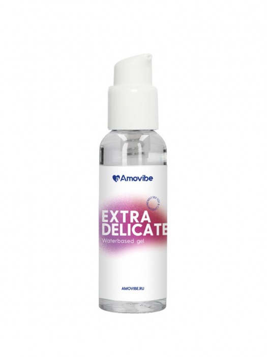 Гель на водной основе Amovibe Extra Delicate - 50 мл. - Amovibe - купить с доставкой в Сергиевом Посаде