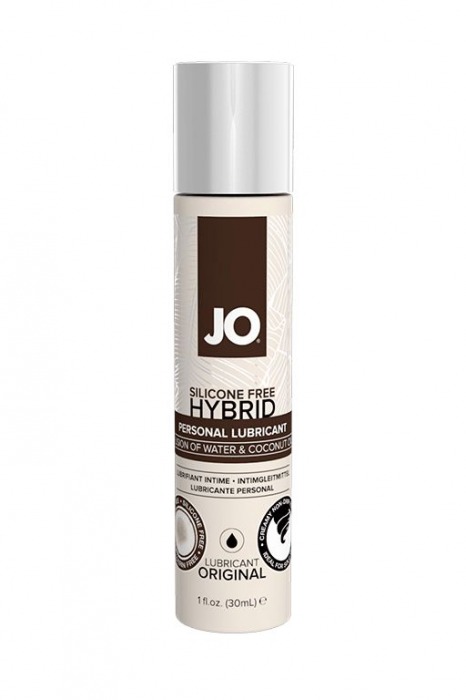 Водно-масляный лубрикант JO Silicon free Hybrid Lubricant ORIGINAL- 30 мл. - System JO - купить с доставкой в Сергиевом Посаде