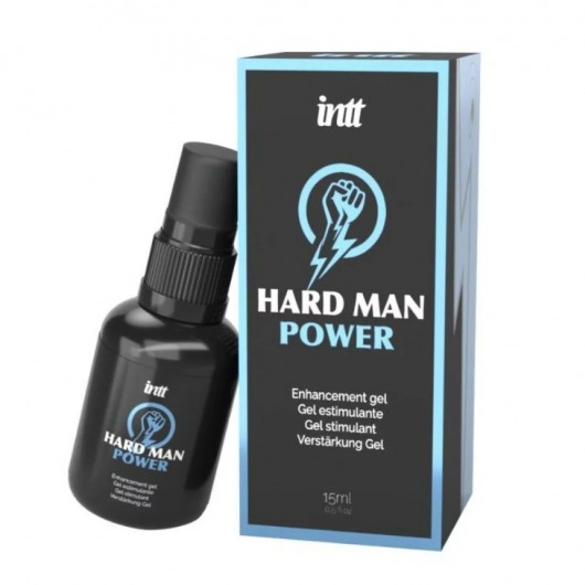 Стимулирующий гель для мужчин Hard Man Power - 15 мл. - INTT - купить с доставкой в Сергиевом Посаде