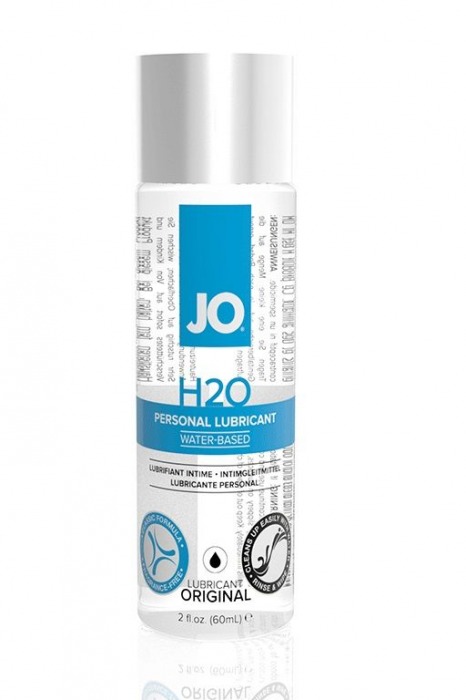 Нейтральный лубрикант на водной основе JO Personal Lubricant H2O - 60 мл. - System JO - купить с доставкой в Сергиевом Посаде