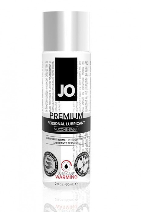 Возбуждающий лубрикант на силиконовой основе JO Personal Premium Lubricant  Warming - 60 мл. - System JO - купить с доставкой в Сергиевом Посаде