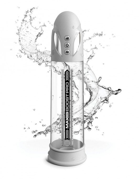 Белая вакуумная автоматическая помпа Max Boost Pro Flow - Pipedream - в Сергиевом Посаде купить с доставкой