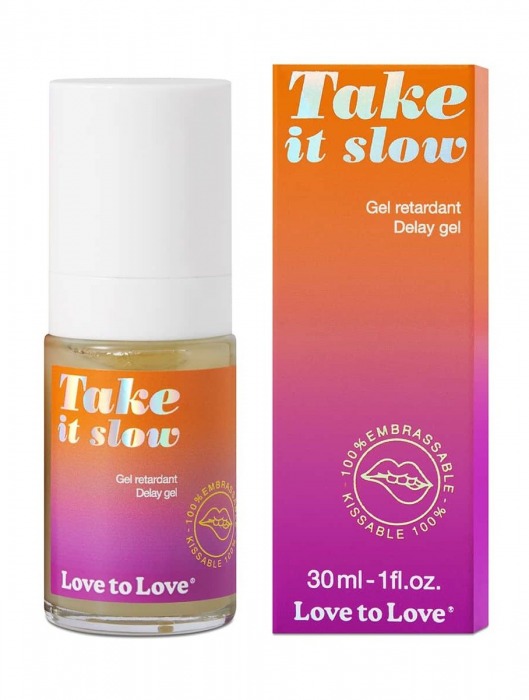 Пролонгирующий гель для мужчин Take It Slow - 30 мл. - Love to Love - купить с доставкой в Сергиевом Посаде