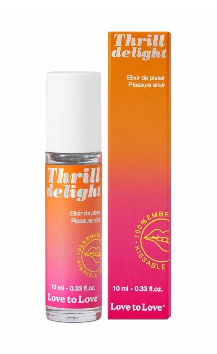 Возбуждающий гель Thrill Delight - 10 мл. - Love to Love - купить с доставкой в Сергиевом Посаде
