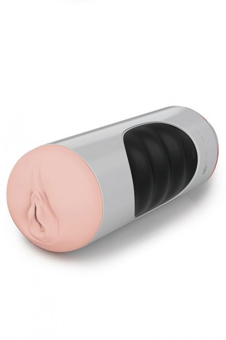 Мастурбатор-вагина Extreme Toyz Mega Grip Vibrating Stroker Mouth - Pipedream - в Сергиевом Посаде купить с доставкой