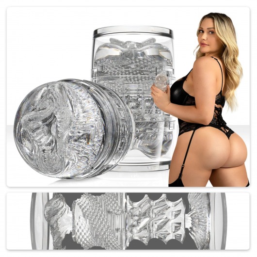 Прозрачный двусторонний мастурбатор Fleshlight Quickshot Mia Malkova - Fleshlight - в Сергиевом Посаде купить с доставкой
