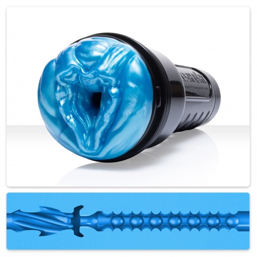 Мастурбатор-вагина Fleshlight Freaks Alien Blue Metallic - Fleshlight - в Сергиевом Посаде купить с доставкой