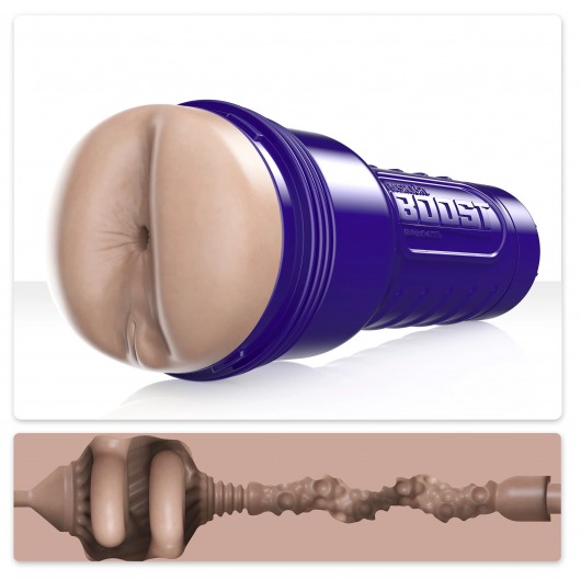 Телесный мастурбатор-анус Fleshlight Boost Blast Female - Fleshlight - в Сергиевом Посаде купить с доставкой