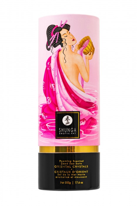 Соль Мёртвого моря для ванны Oriental Crystals «Афродизия» - 500 гр. -  - Магазин феромонов в Сергиевом Посаде