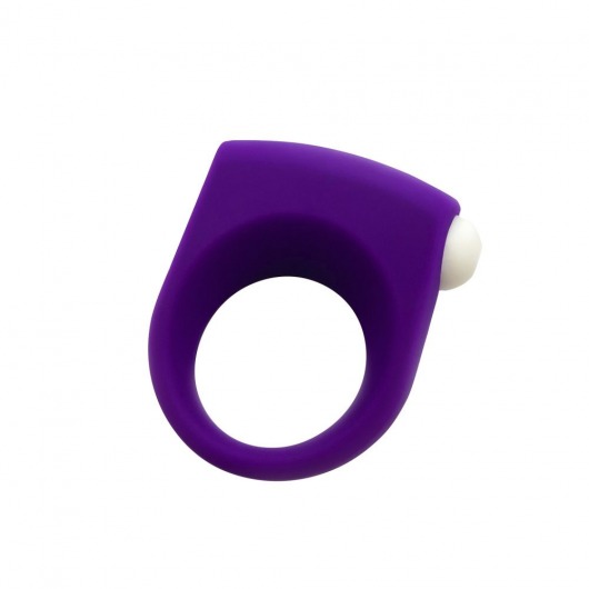 Фиолетовое эрекционное кольцо Puggle Vibrating Ring with Bullet - Adrien Lastic - в Сергиевом Посаде купить с доставкой
