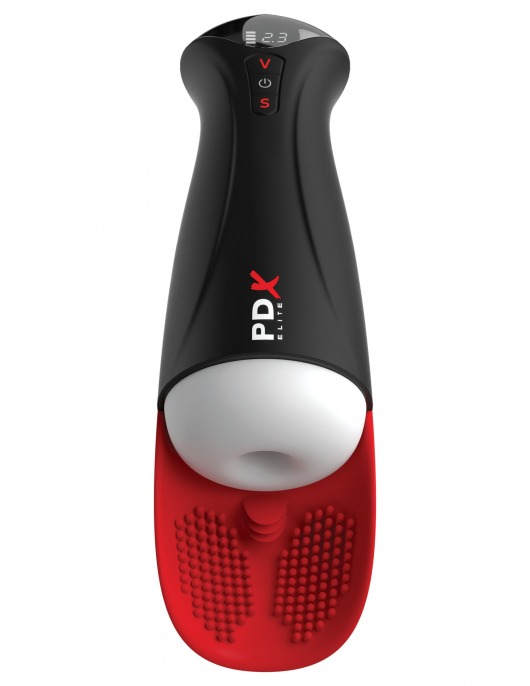 Мастурбатор в колбе с вибрацией Fuck-O-Matic Pro XL - Pipedream - в Сергиевом Посаде купить с доставкой