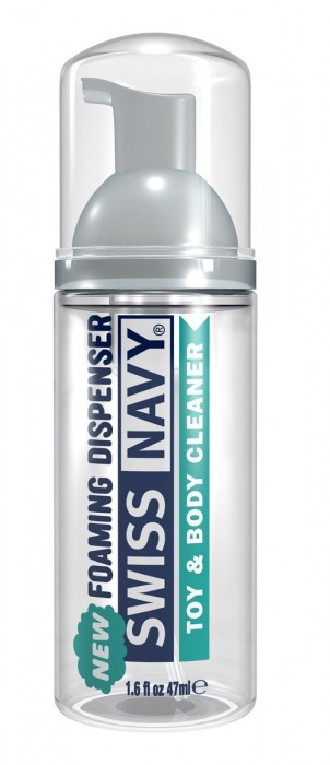 Очищающая пенка для игрушек и тела Toy   Body Cleaner Foamer - 47 мл. - Swiss navy - купить с доставкой в Сергиевом Посаде