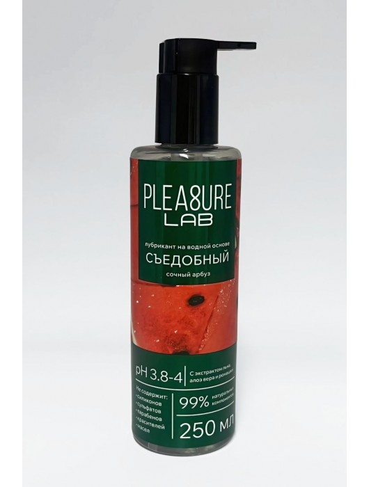 Лубрикант на водной основе Pleasure Lab с ароматом арбуза - 250 мл. - Pleasure Lab - купить с доставкой в Сергиевом Посаде