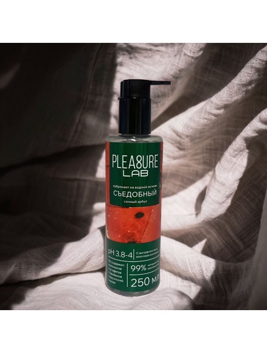 Лубрикант на водной основе Pleasure Lab с ароматом арбуза - 250 мл. - Pleasure Lab - купить с доставкой в Сергиевом Посаде