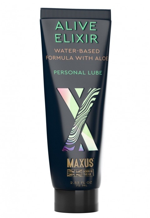 Интимный гель на водной основе MAXUS Alive Elixir - 75 мл. - Maxus - купить с доставкой в Сергиевом Посаде