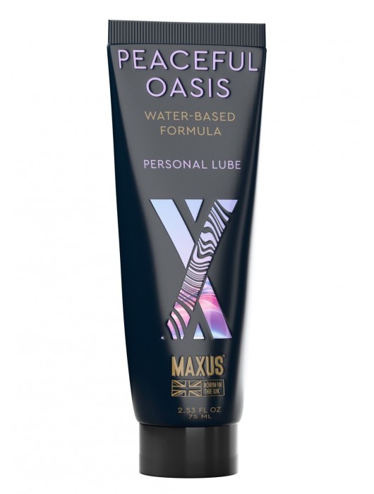 Интимный гель на водной основе MAXUS Peaceful Oasis - 75 мл. - Maxus - купить с доставкой в Сергиевом Посаде