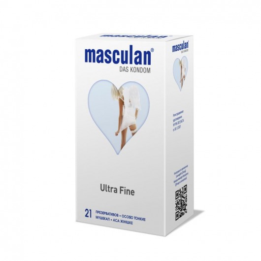 Особо тонкие презервативы Masculan Ultra Fine - 21 шт. - Masculan - купить с доставкой в Сергиевом Посаде