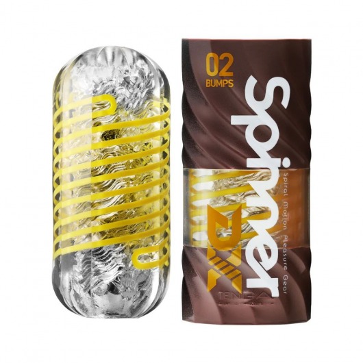 Мастурбатор Tenga Spinner DX 02 Bumps - Tenga - в Сергиевом Посаде купить с доставкой