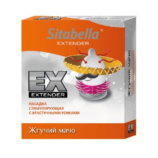 Стимулирующая насадка Sitabella Extender  Жгучий мачо - Sitabella - купить с доставкой в Сергиевом Посаде