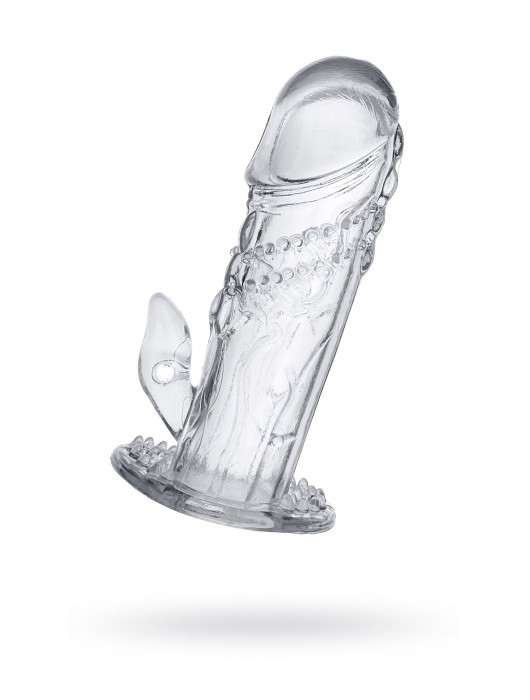 Прозрачная насадка на пенис Uco - 13 см. - A-toys - в Сергиевом Посаде купить с доставкой